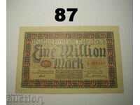 Wurttembergische Notenbank 1 million mark 1923 UNC Germany