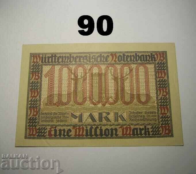 Wurttembergische Notenbank 1 million mark 1923 AUNC Germany with price 15.00 BGN | € 7.67 Wurttembergische Notenbank 1 million mark 1923 AUNC Germany with price 15.00 BGN | € 7.67