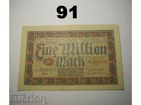 Wurttembergische Notenbank 1 milion mark 1923 UNC Germania