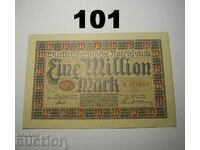 Wurttembergische Notenbank 1 milion mark 1923 UNC Germania