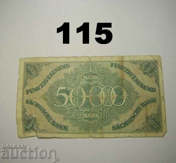 Sachsen 50000 mark 1923 Dresden Germany with price 2.00 BGN | € 1.02 Sachsen 50000 mark 1923 Dresden Germany with price 2.00 BGN | € 1.02