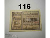 Munchen Staatsbank 100 millionen mark 1923 XF+