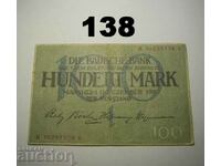 Baden 100 mark 1918 Badische Bank VF