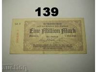 Baden 1 milion marca 1923 Badische Bank