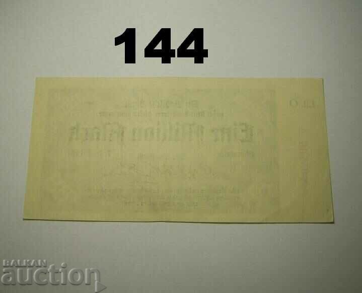 Baden 1 million mark 1923 XF+ Badische Bank with price 10.00 BGN | € 5.11 Baden 1 million mark 1923 XF+ Badische Bank with price 10.00 BGN | € 5.11