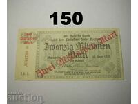 Baden 2 miliarden mark 1923 XF+ Badische Bank