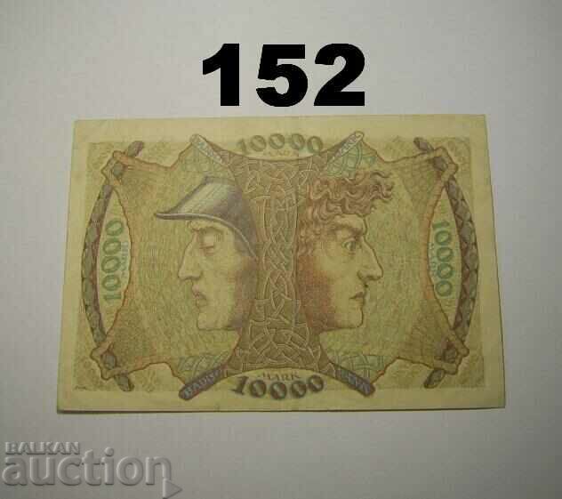 Baden 10000 marks 1923 Badische Bank with price 5.00 BGN | € 2.56 Baden 10000 marks 1923 Badische Bank with price 5.00 BGN | € 2.56