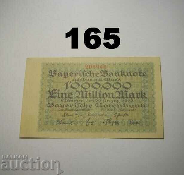 München 1 milion marca 1923 XF Bayerische Notenbank