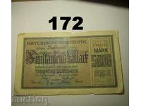 Munich 5000 mark 1922 Bayerische Notenbank