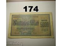 Munich 5000 mark 1922 Bayerische Notenbank