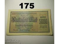 Munchen 5000 mark 1922 Bayerische Notenbank