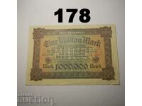 Berlin 1 million mark 1923 XF Reichsbankdirektorium