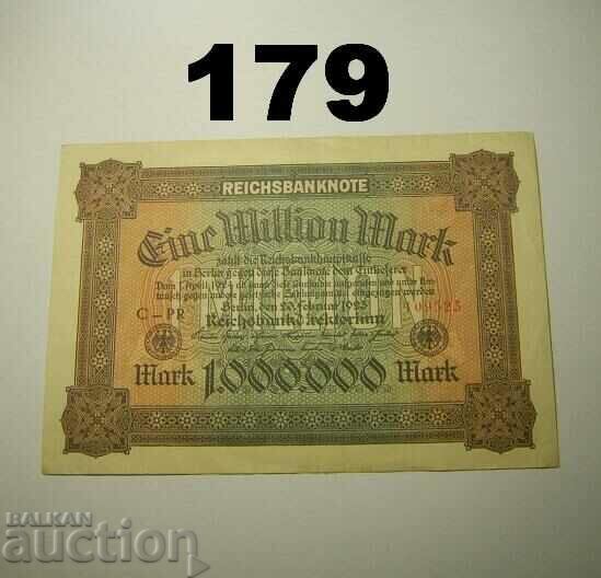 Berlin 1 milion marca 1923 XF Reichsbankdirektorium