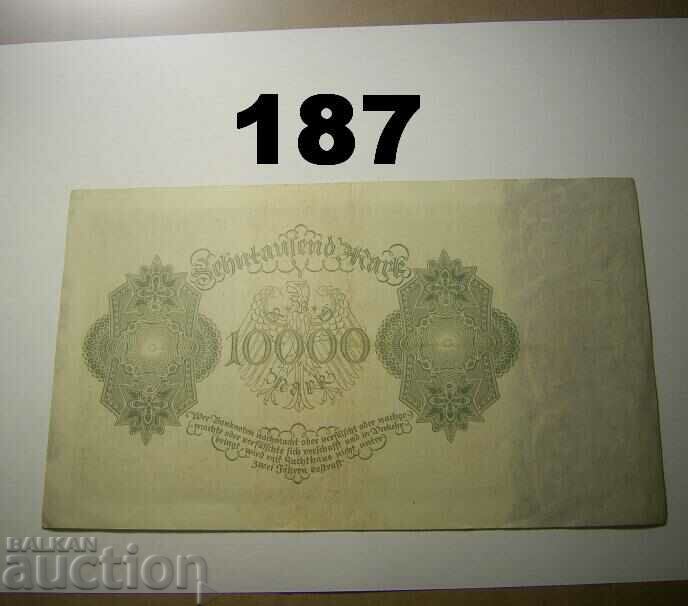 Berlin 10000 mark 1922 XF P71 Germany with price 10.00 BGN | € 5.11