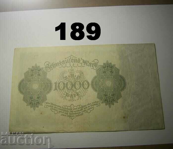 Berlin 10000 mark 1922 VF P71 Germany with price 5.00 BGN | € 2.56 Berlin 10000 mark 1922 VF P71 Germany with price 5.00 BGN | € 2.56