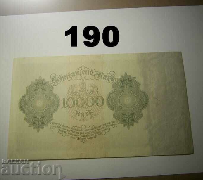Berlin 10000 mark 1922 XF P71 Germany with price 8.00 BGN | € 4.09