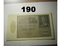 Berlin 10000 mark 1922 XF P71 Germania