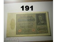 Berlin 10000 mark 1922 VF+ P71 Germania