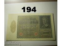 Berlin 10000 mark 1922 XF P71 Germania