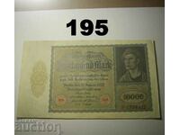 Berlin 10000 mark 1922 XF P71 Germania