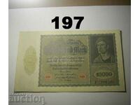 Berlin 10000 mark 1922 XF P71 Germania