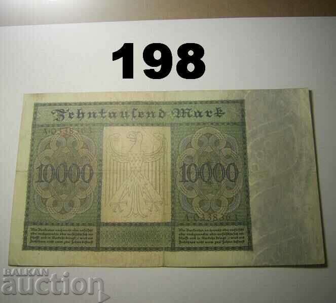 Berlin 10000 mark 1922 VF P70 Germany with price 4.00 BGN | € 2.05 Berlin 10000 mark 1922 VF P70 Germany with price 4.00 BGN | € 2.05