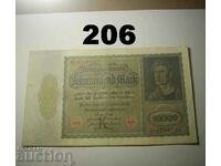 Berlin 10000 mark 1922 VF P70 Germania