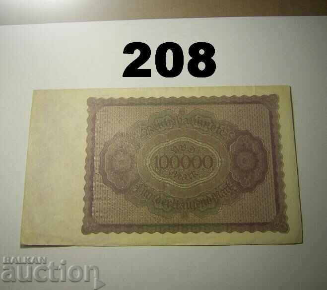 Berlin 100000 mark 1923 XF Germany with price 10.00 BGN | € 5.11 Berlin 100000 mark 1923 XF Germany with price 10.00 BGN | € 5.11