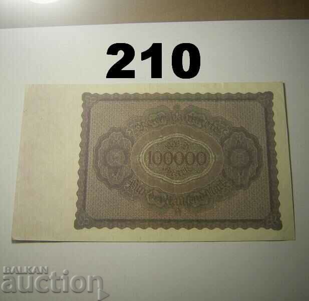 Berlin 100000 mark 1923 XF Germany with price 10.00 BGN | € 5.11 Berlin 100000 mark 1923 XF Germany with price 10.00 BGN | € 5.11
