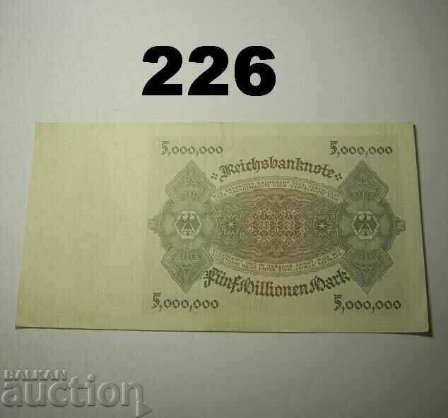Berlin 5 million mark 1923 XF Germany with price 25.00 BGN | € 12.78 Berlin 5 million mark 1923 XF Germany with price 25.00 BGN | € 12.78