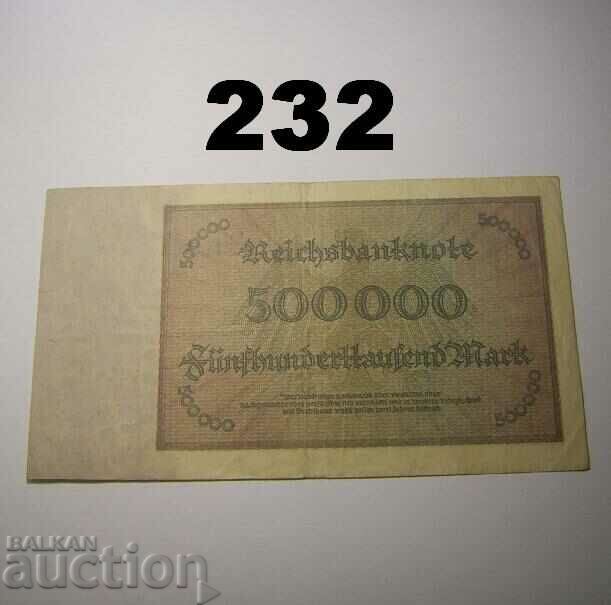 Berlin 500000 de mărci 1923 Germania cu preț 4.00 BGN | € 2.05 Berlin 500000 de mărci 1923 Germania cu preț 4.00 BGN | € 2.05