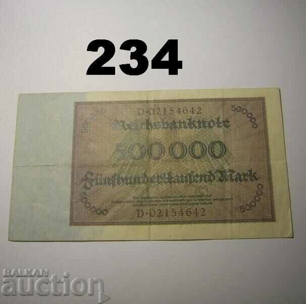 Berlin 500000 mark 1923 VF Germany with price 4.00 BGN | € 2.05