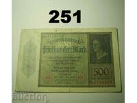 Berlin 500 mark 1922 VF Germany