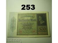 Berlin 500 mark 1922 XF Germania