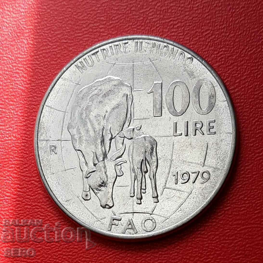 Italia-100 lire 1979 F.A.O