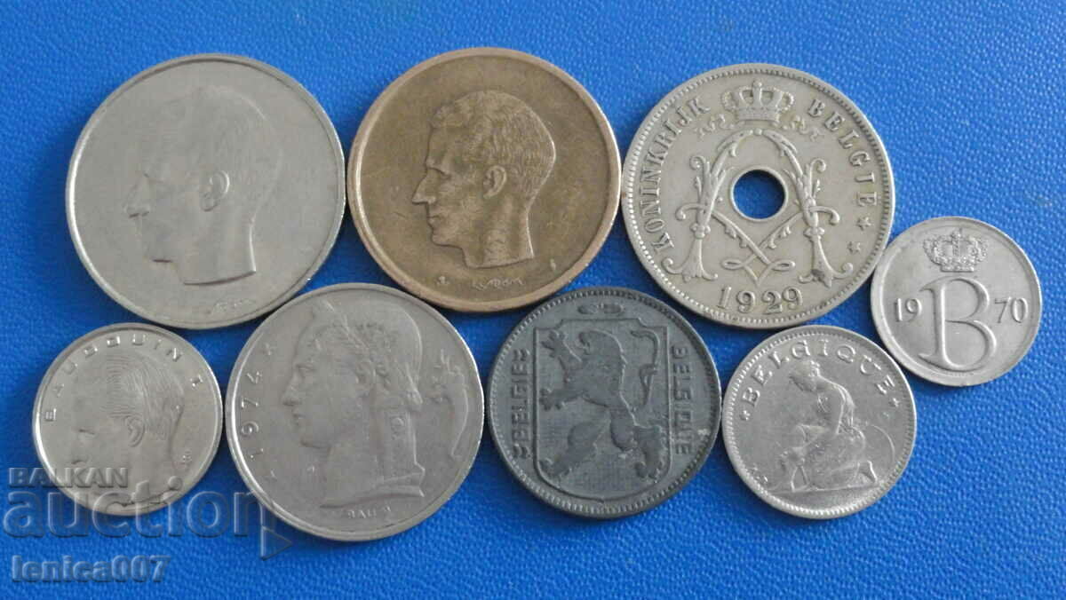 Delivery of Belgium - Coins (8 pieces) Delivery of Belgium - Coins (8 pieces)