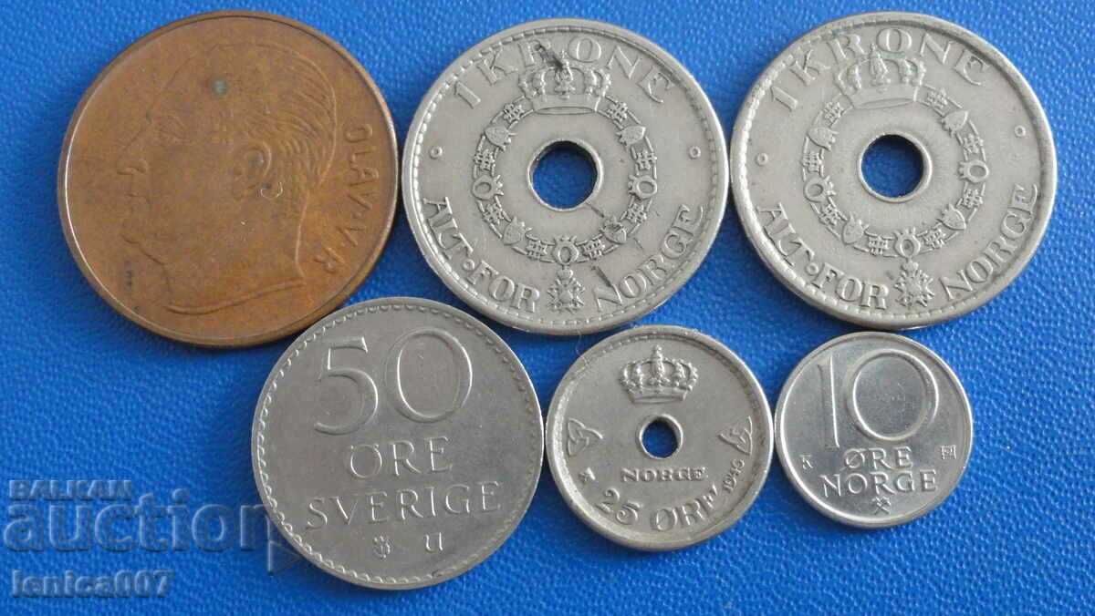 Delivery of Norway - Coins (6 pieces) Delivery of Norway - Coins (6 pieces)
