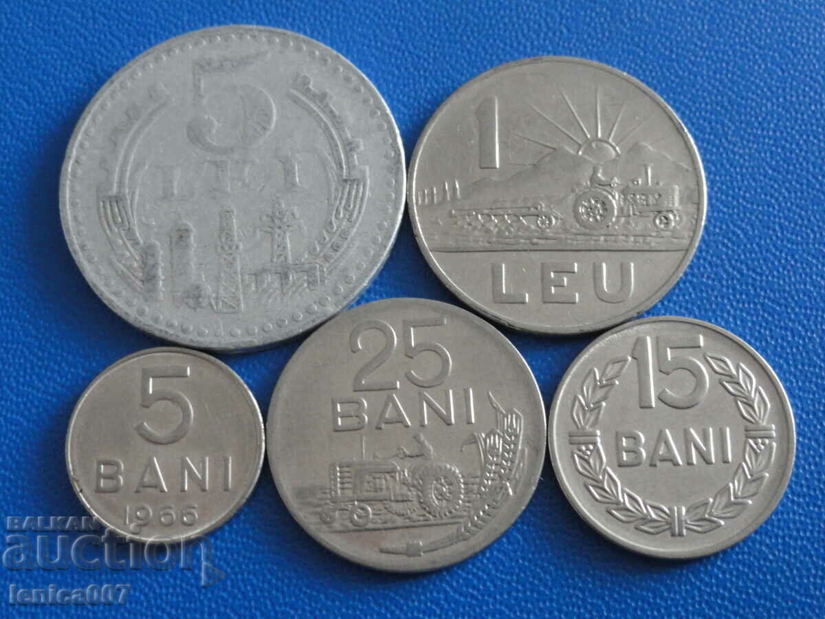 Romania - Coins (5 pieces) - 5