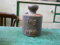 Old control weight - 1 kg