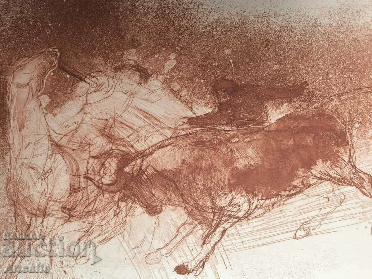 Engraving by Ivan Valtchev - 7 Engraving by Ivan Valtchev - 7