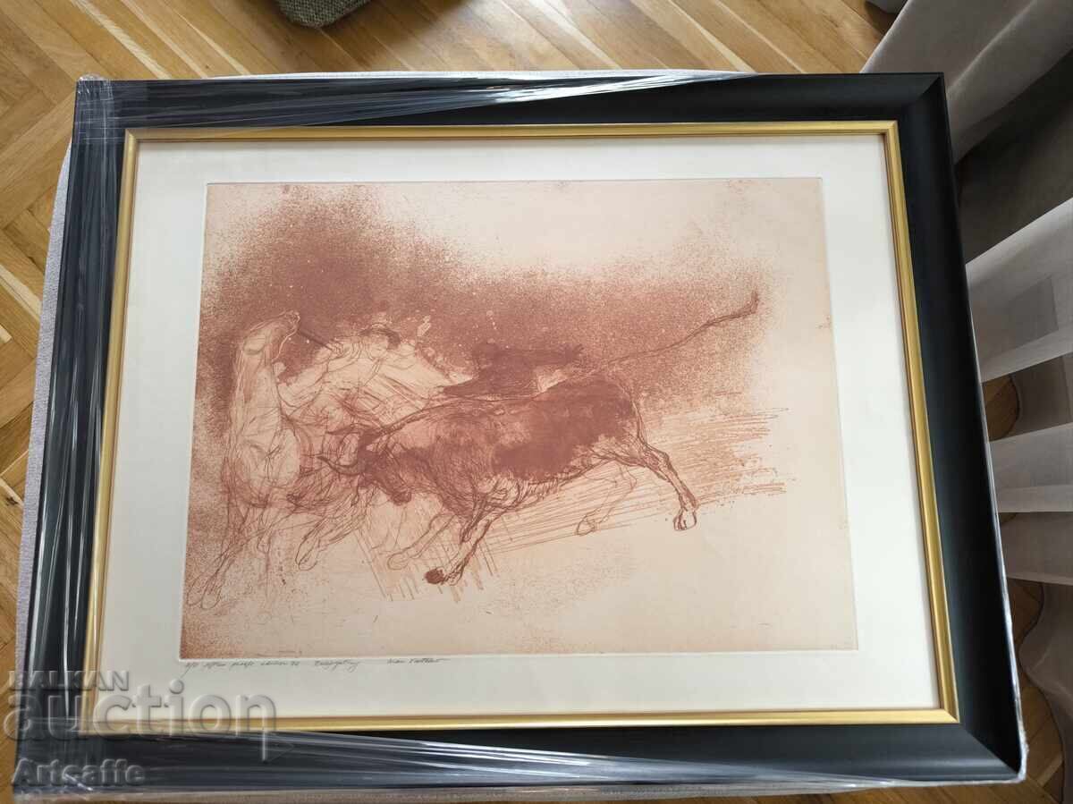 Engraving by Ivan Valtchev Engraving by Ivan Valtchev