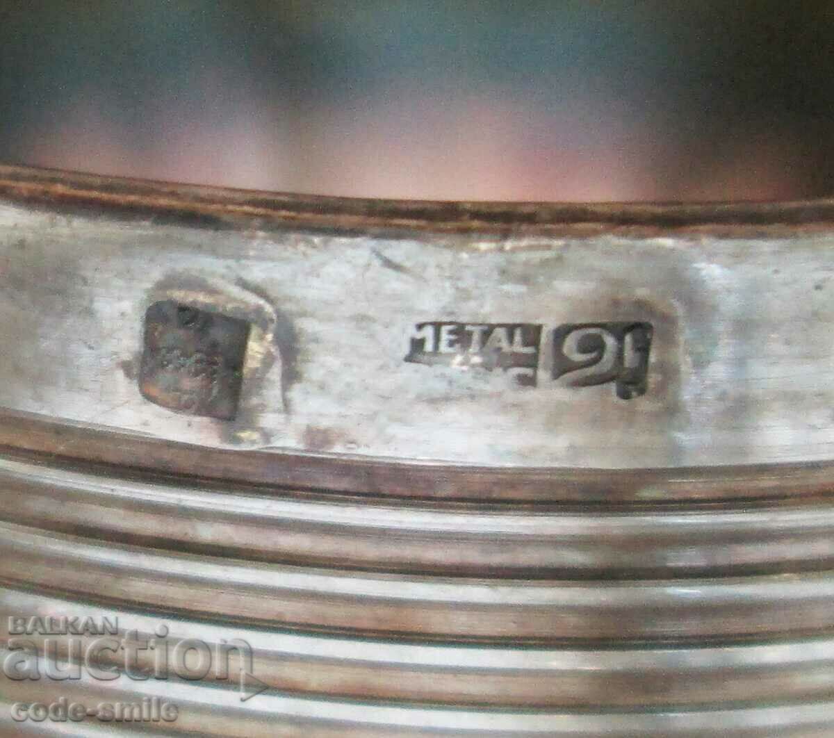 Old Art Deco napkin holder marked - 6 Old Art Deco napkin holder marked - 6