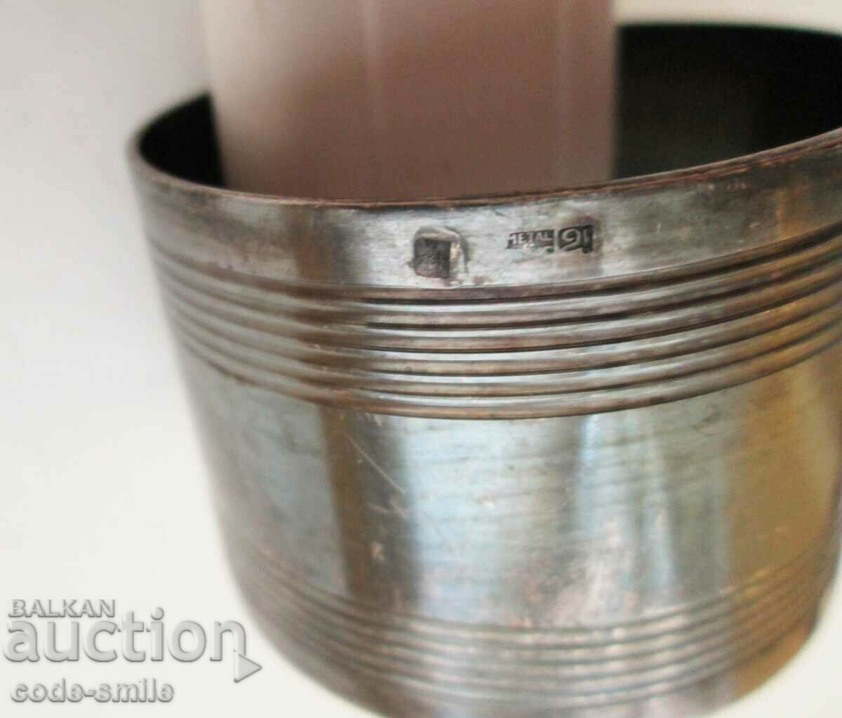 Old Art Deco napkin holder marked - 7 Old Art Deco napkin holder marked - 7