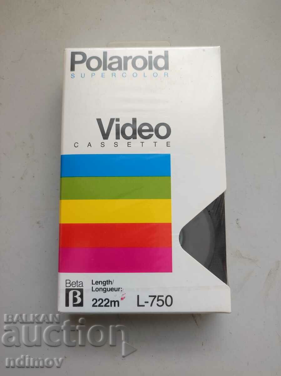 Νέα βιντεοκασέτα Polaroid BetaMax