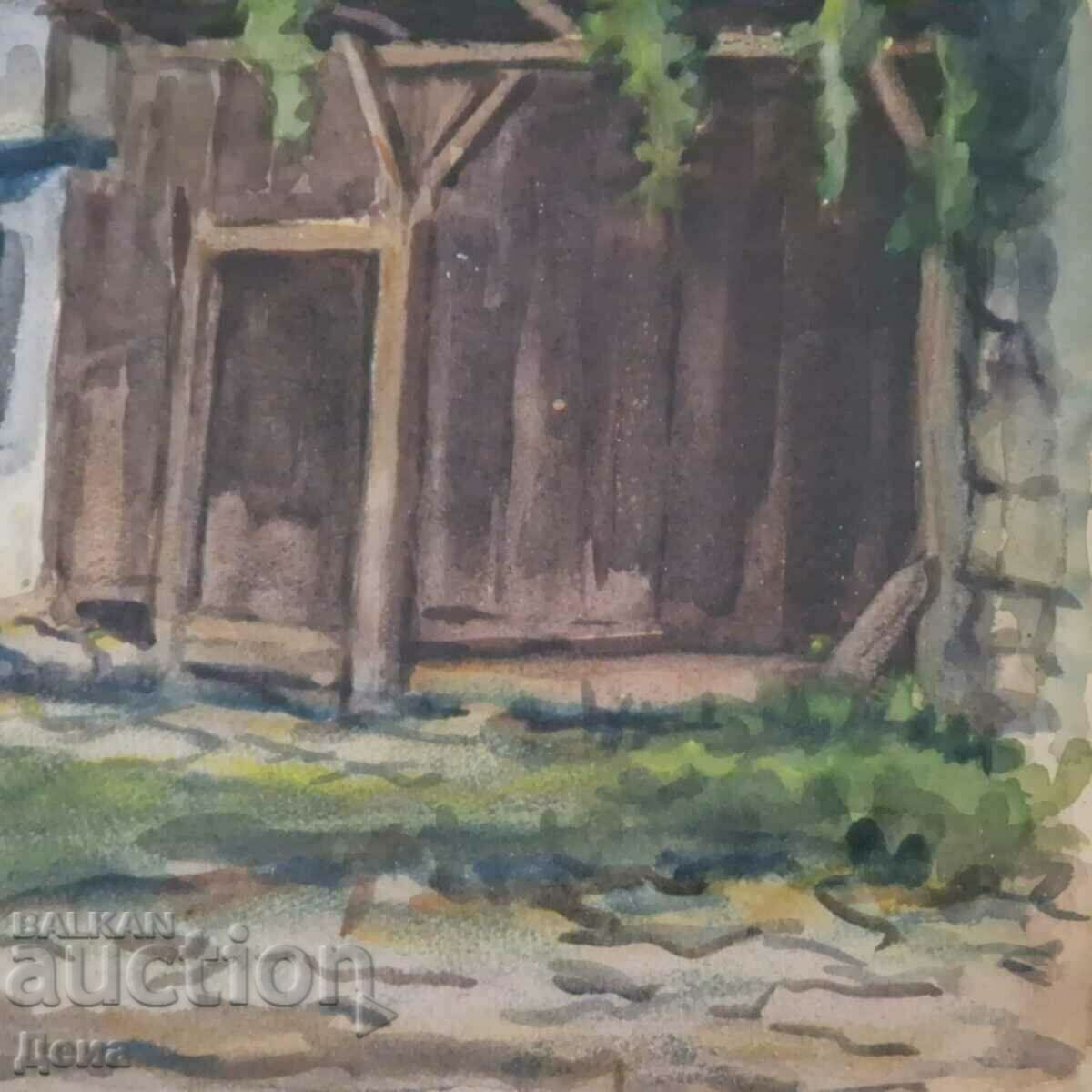 Old master watercolor - 5