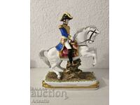 Porcelain figure-Scheibe Alsbach Napoleon Exelmans