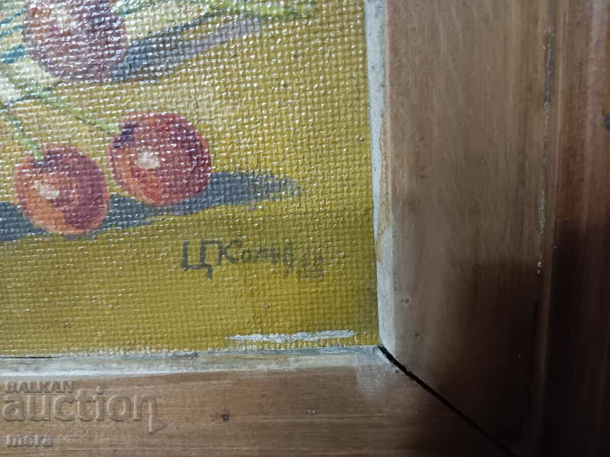 Auction Old author painting Auction Old author painting