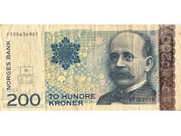 Norvegia 200 Kroner 2009 Pick 50e Ref 4901