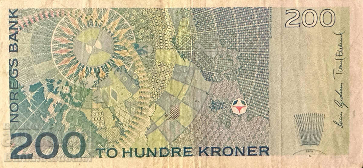 Norway 200 Kroner 2009 Pick 50e Ref 8817 with price 45.00 BGN | € 23.01 Norway 200 Kroner 2009 Pick 50e Ref 8817 with price 45.00 BGN | € 23.01