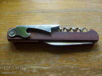 Pocket leg with bone handle